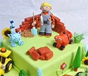 Novelty Bob the Builder cake